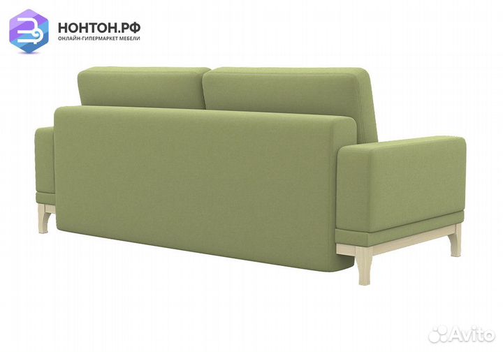 Диван еврокнижка Версаче зелёный