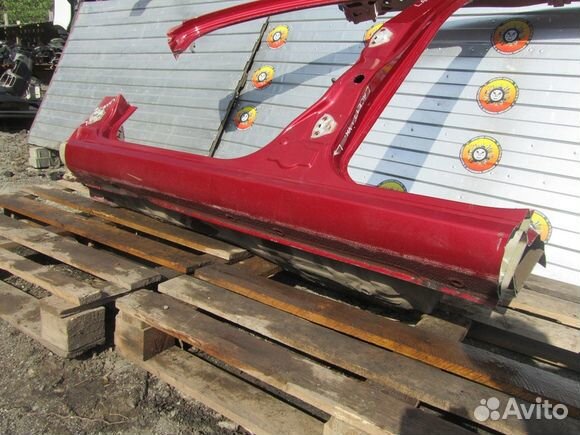 Порог левый (стойка крыши) Chevrolet Lacetti