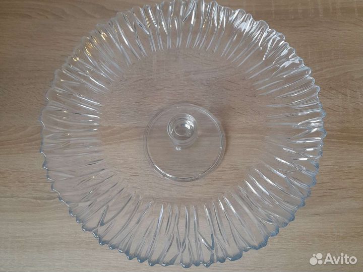 Ваза для фруктов и овощей на ножке Аврора новая