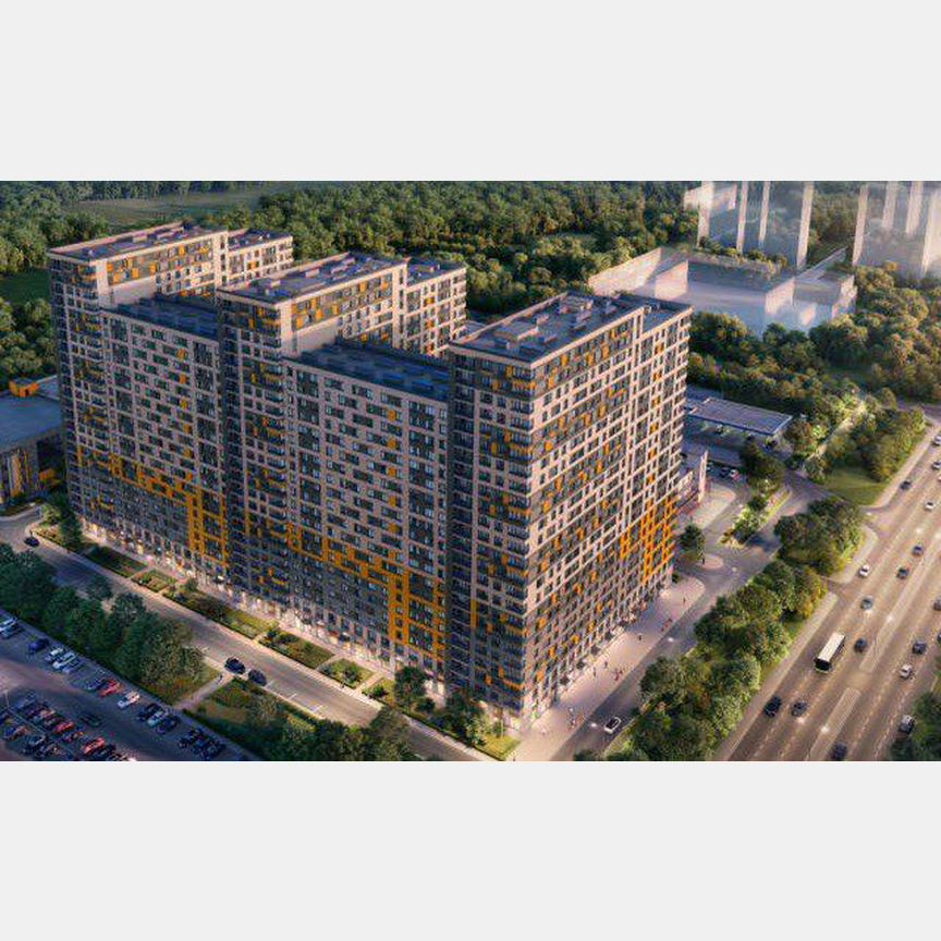 2-к. апартаменты, 67,4 м², 15/24 эт.