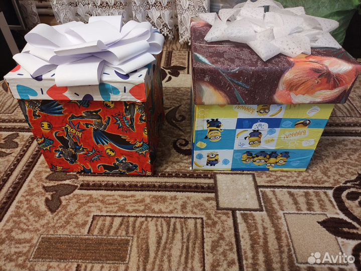 Коробки-раскладушки для подарков