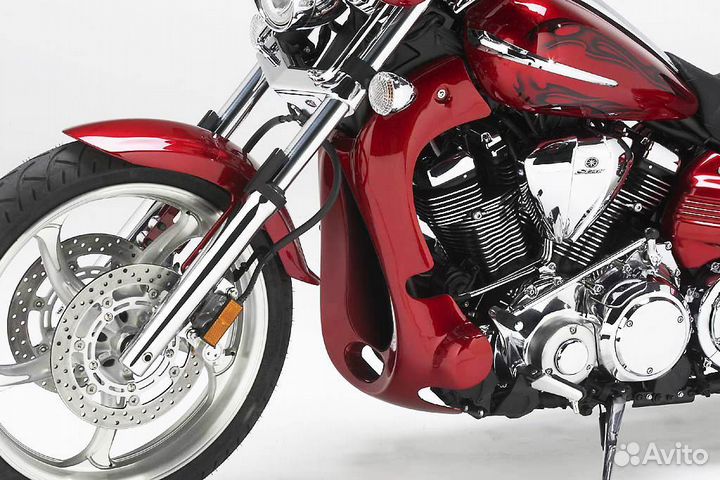 Плуг на Yamaha XV 1900 Raider
