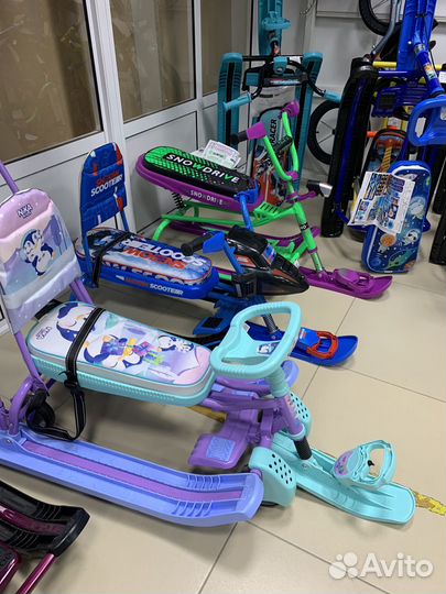 Детский снегокат