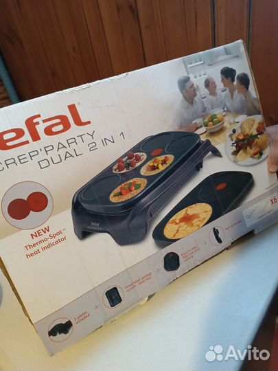 Блинница электрическая tefal