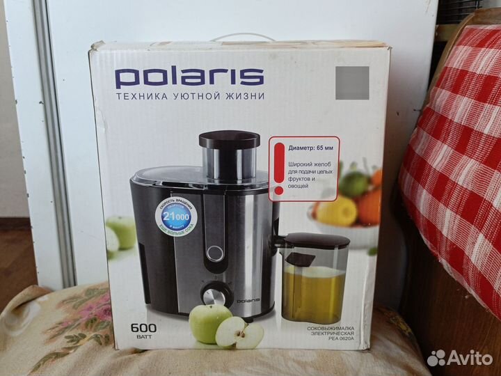Соковыжималка Polaris, новая в упаковке