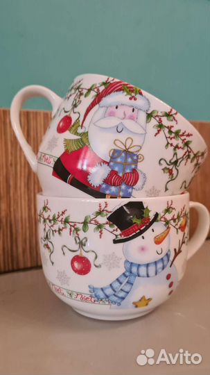 Новогодние чашки