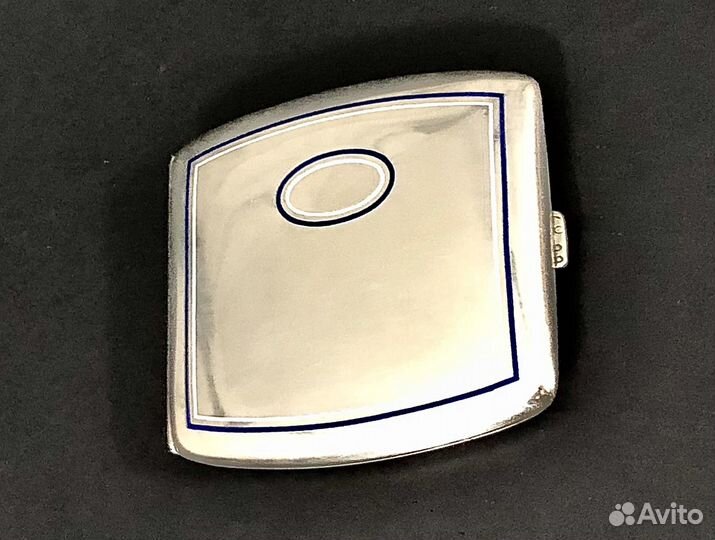 Портсигар антик Австрия серебро 1922-24гг