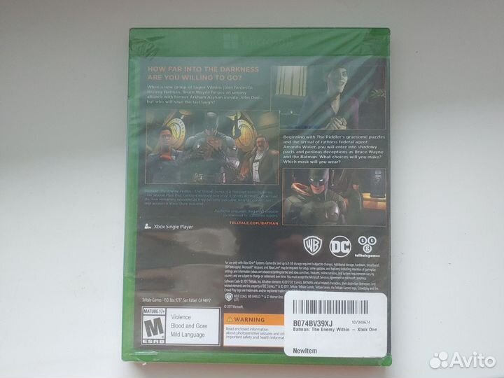 Batman: The Enemy Within Xbox One Series (Новый)