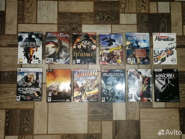 Компьютерные игры диски для пк
