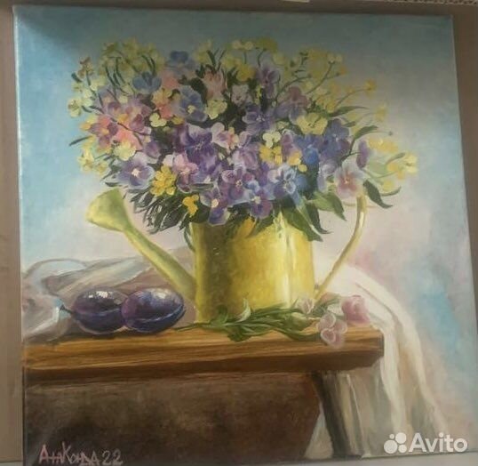 Картина маслом на холсте в подарок