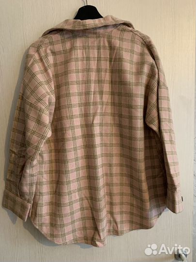 Рубашка теплая клетка