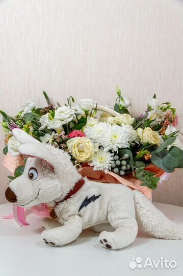 Мягкая игрушка вольт /bolt disney Дисней