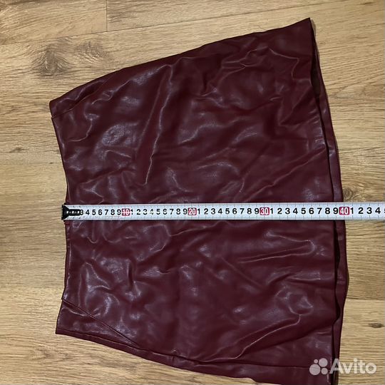 Кожаная юбка