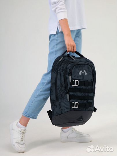 Школьный рюкзак спортивный (пиксель)