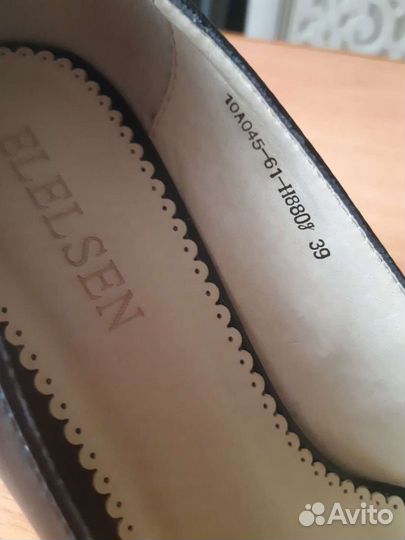 Туфли женские 39 размер черные