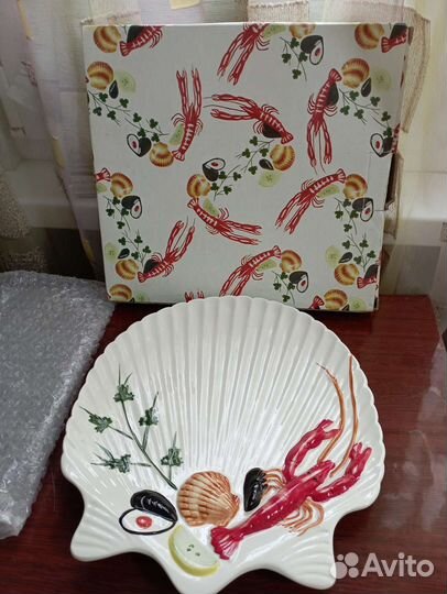 Блюдо ракушка для раков