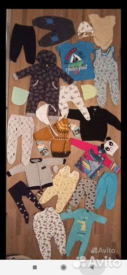 Пакет вещей для мальчика до 1,5