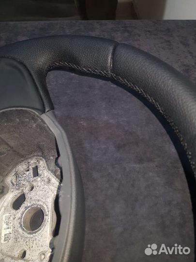 Кожаный руль Skoda Octavia Октавия A7 (2017-2019)