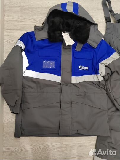 Спецодежда зимняя новая Газпром 52-54/182-188