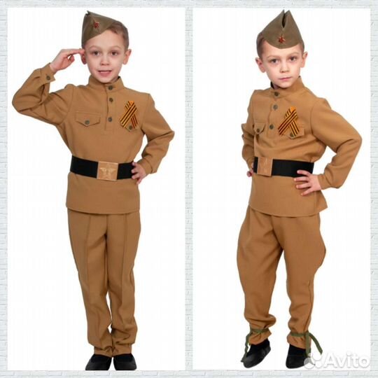 Костюм-Солдат Моряк Слон Танкист Волк Бельченок