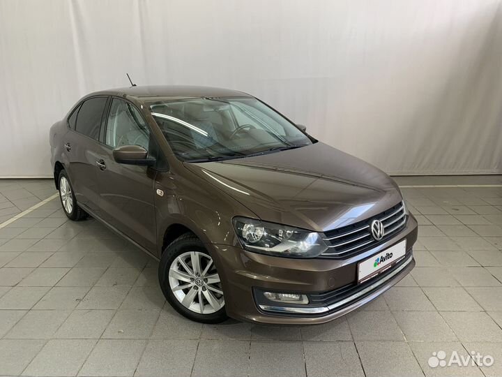 Volkswagen Polo 1.6 AT, 2017, 152 002 км