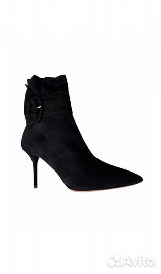 Aquazzura ботильоны оригинал замша черные