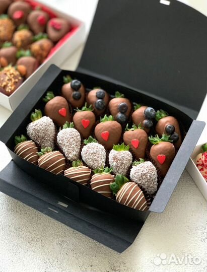 Набор клубники в бельгийском шоколаде