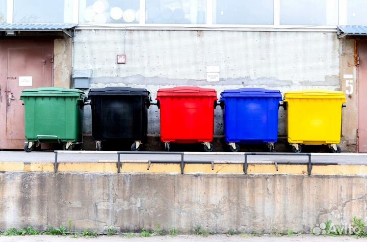 Пластиковый контейнер 1100л. Арт. 58554