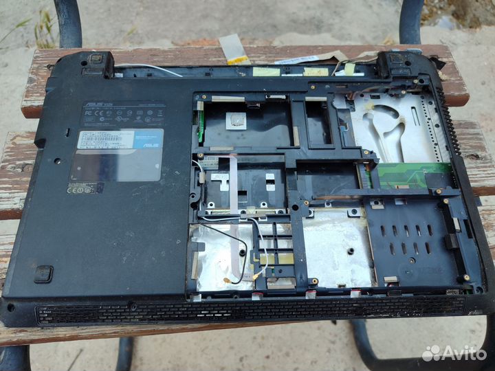 Asus x52n в разборе