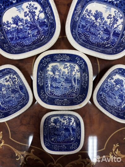 Салатники villeroy boch rusticana синяя