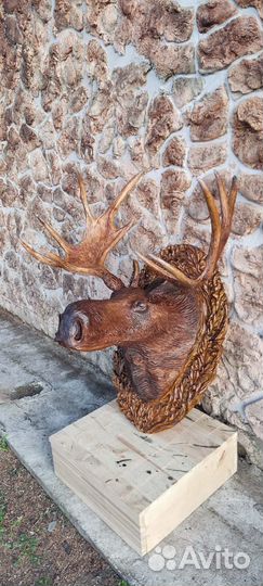 Скульптура из дерева 