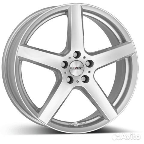 R17 5x114,3 7J ET40 D71,6 Dezent TY silver