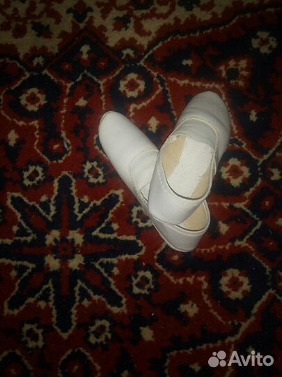 Чешки дет. раз.19. кожаные,на 5- 6 лет,были в носк