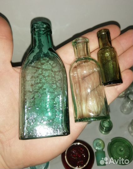 Старинные бутылки