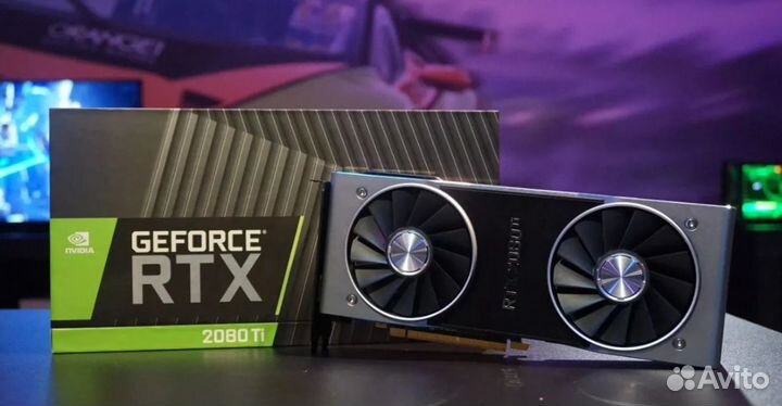 Видеокарта Geforce nvidia RTX 2080 TI 11 GB