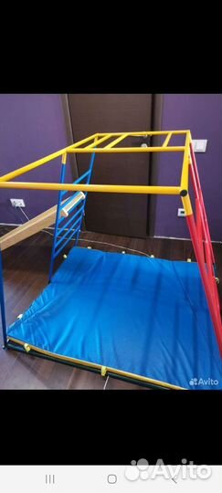 Игровой комплекс с горкой