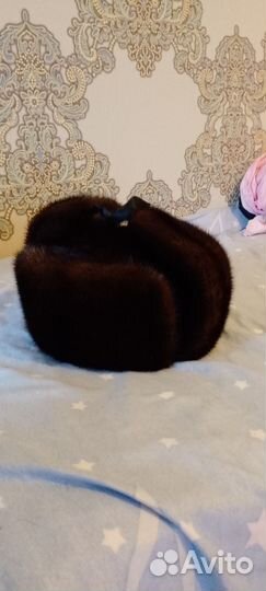 Норковая шапка мужская