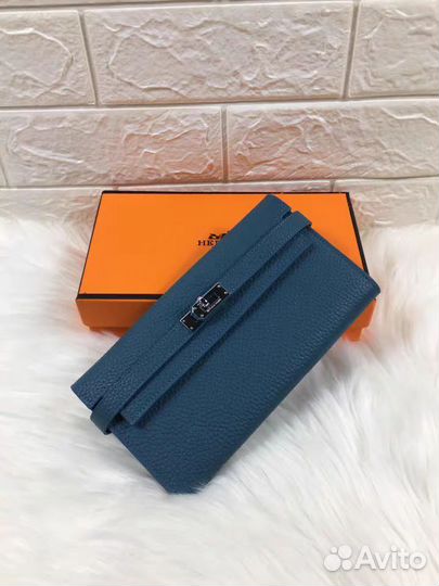 Сумка кошелек Hermes Kelly woc to go