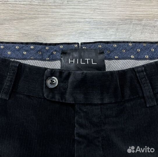 Мужские вельветовые брюки штаны Hiltl цвет графит