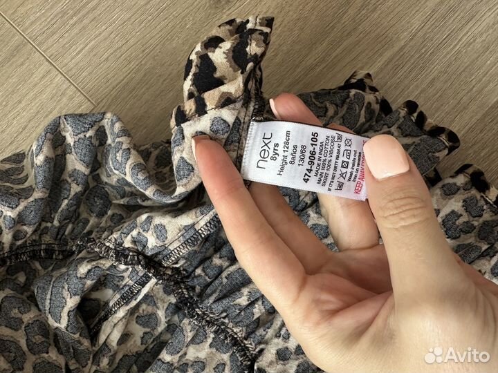 Платье next для девочки 122 128