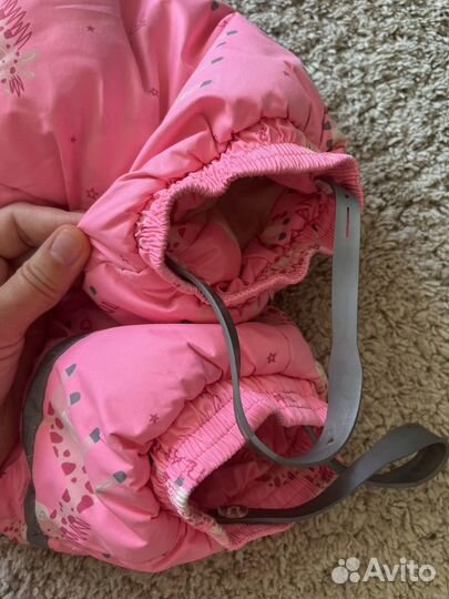 Зимний комбинезон для девочки 86