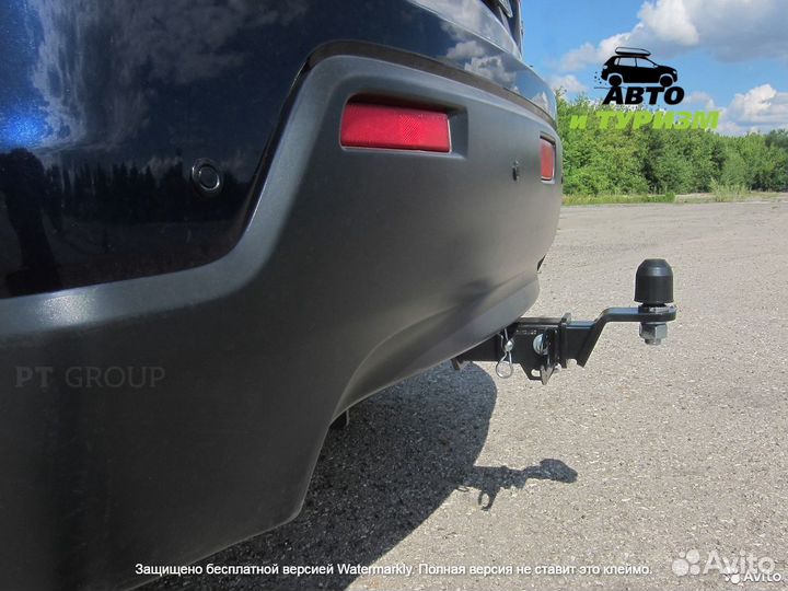 Фаркоп c накладкой из нерж. DW Hover H3 / H5