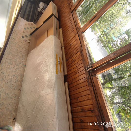 Детская кровать от 3 лет с матрасом с ящиками