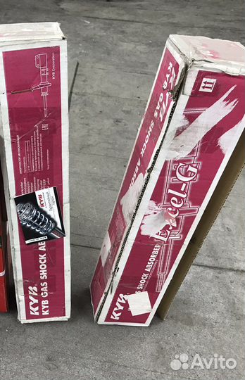 Стойки оригинал на toyota land cruiser prado 120