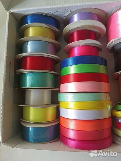 Атласная лента для рукоделия