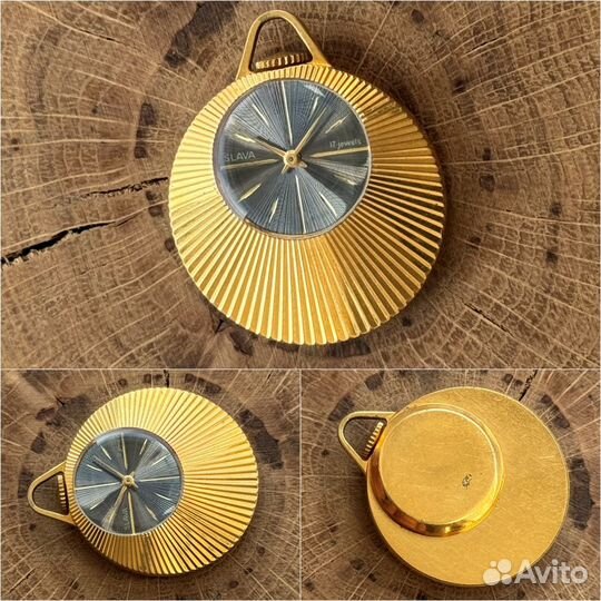 Слава в виде кулона - женские часы СССР