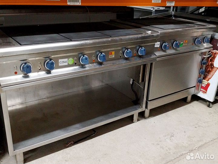 Плита 6 конфорок