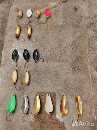 Блесна колебалка, форелевая блесна