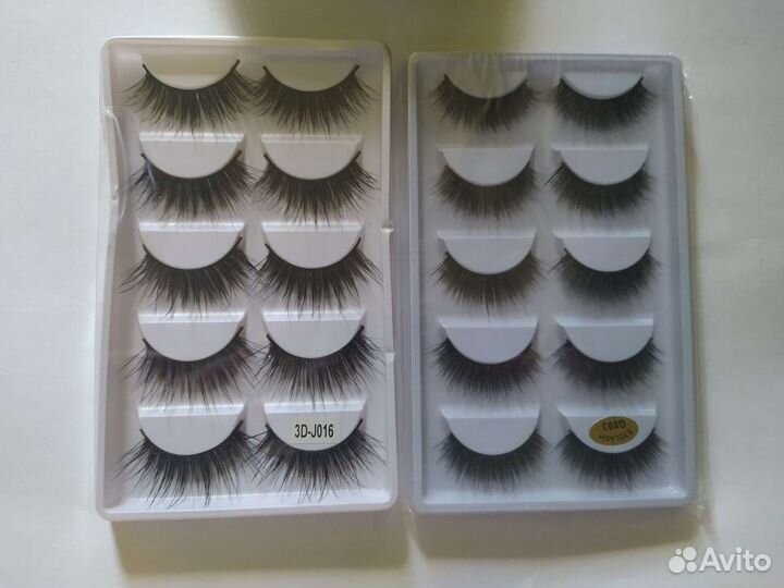 Накладные ресницы и клей