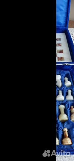 Шахматы из камня